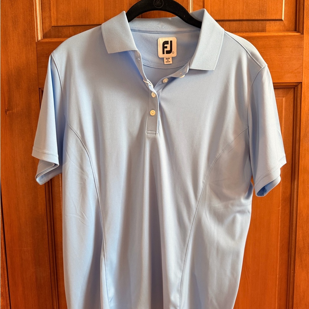 NWT FootJoy Women’s Light Blue Polo Shirt